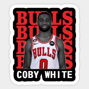 Chicago Bulls Coby White Sticker